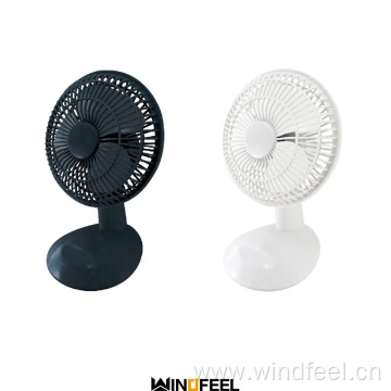 Plastic 6 Inch Oscillating Cooling Desk Table Fan